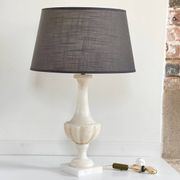 LAMPE Medicis Pierre d'ALBATRE Vintage