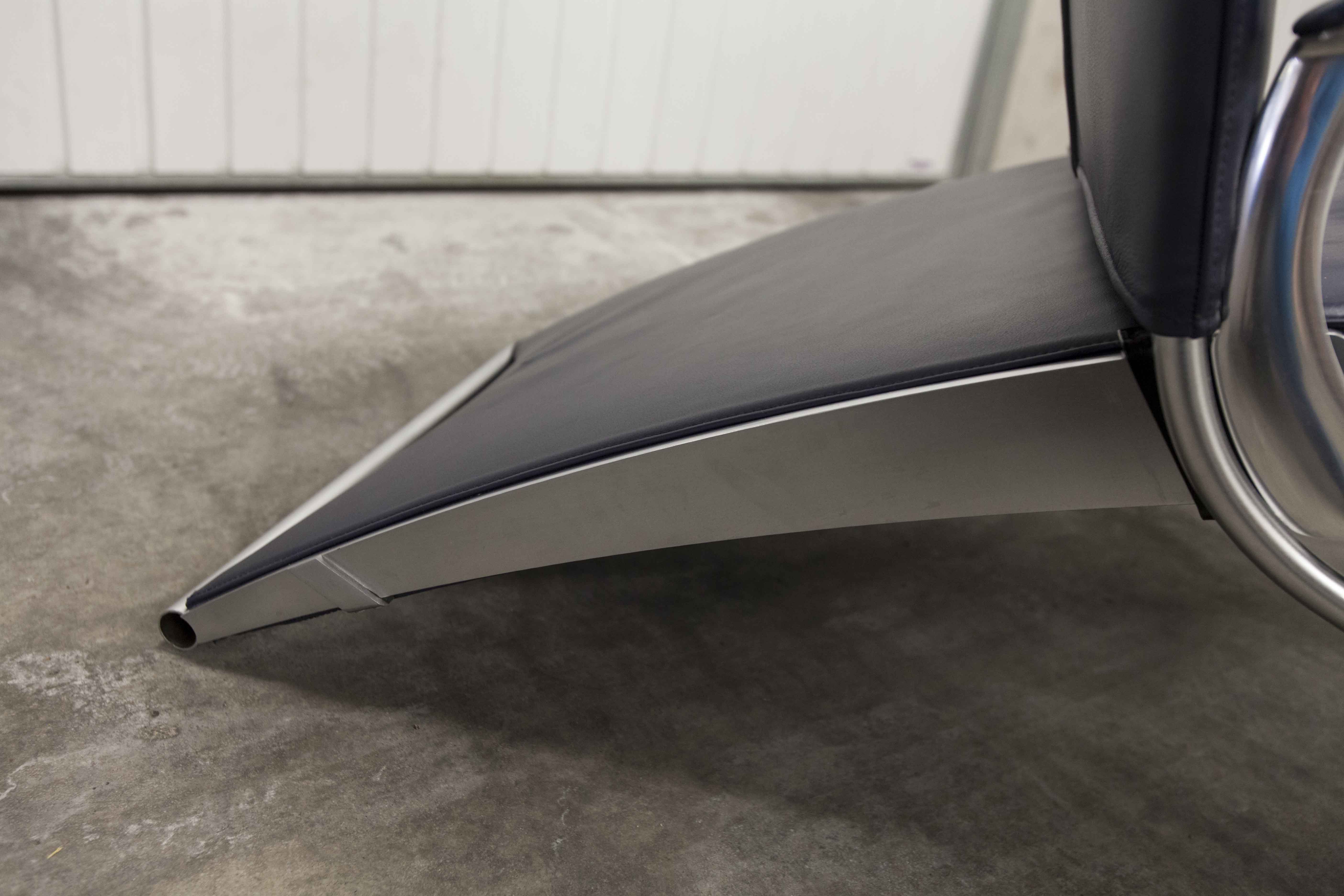 Fauteuil Lounge  "X-chair" par Joachim Nees pour Interprofil