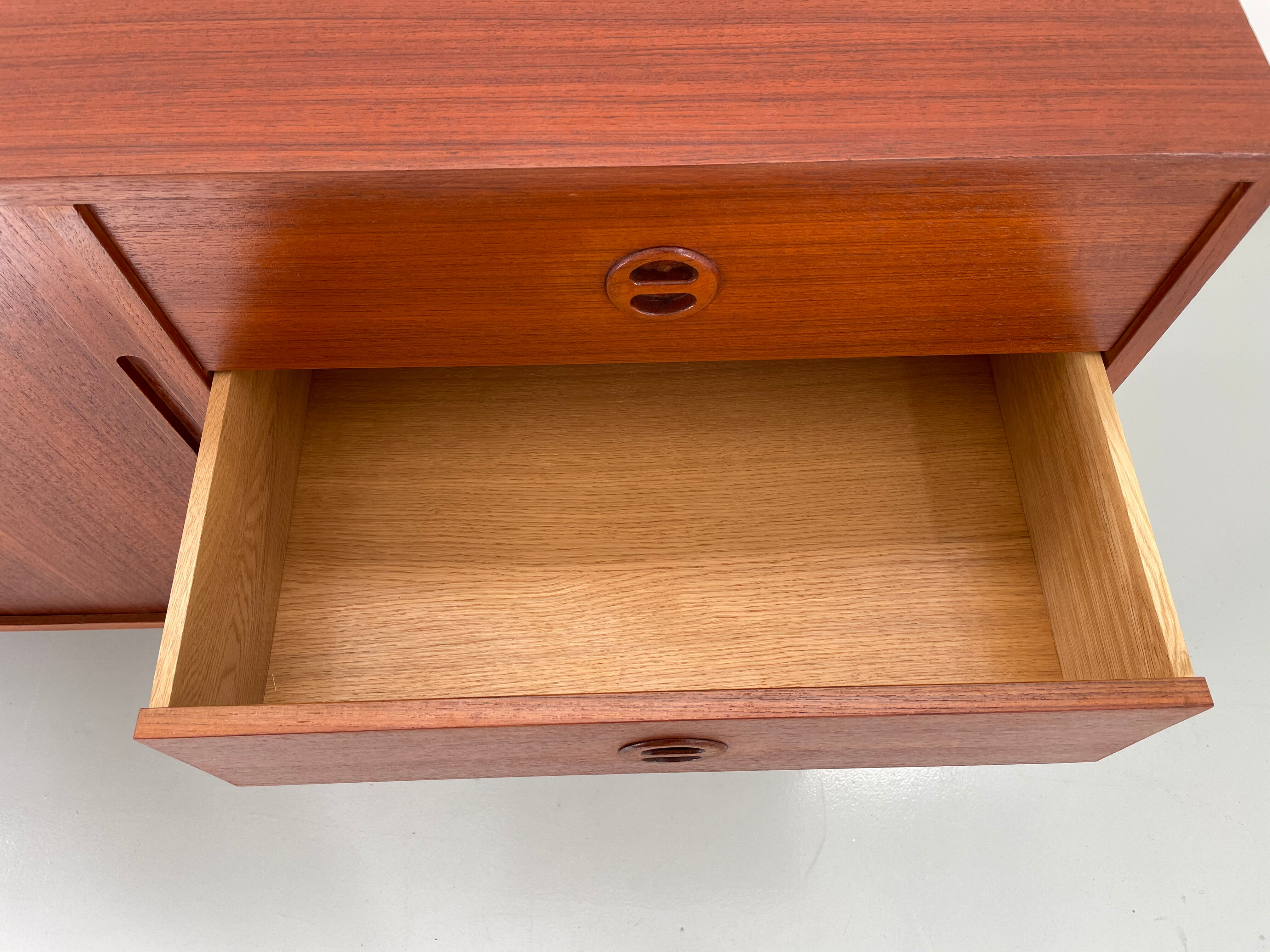Svante Skogh  sideboard with one Tambour sliding door