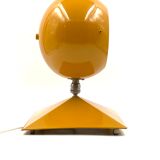 Space Age Eyeball Yellow Table lamp, Italy, 1970s