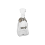 Whisky decanter decorated in tin