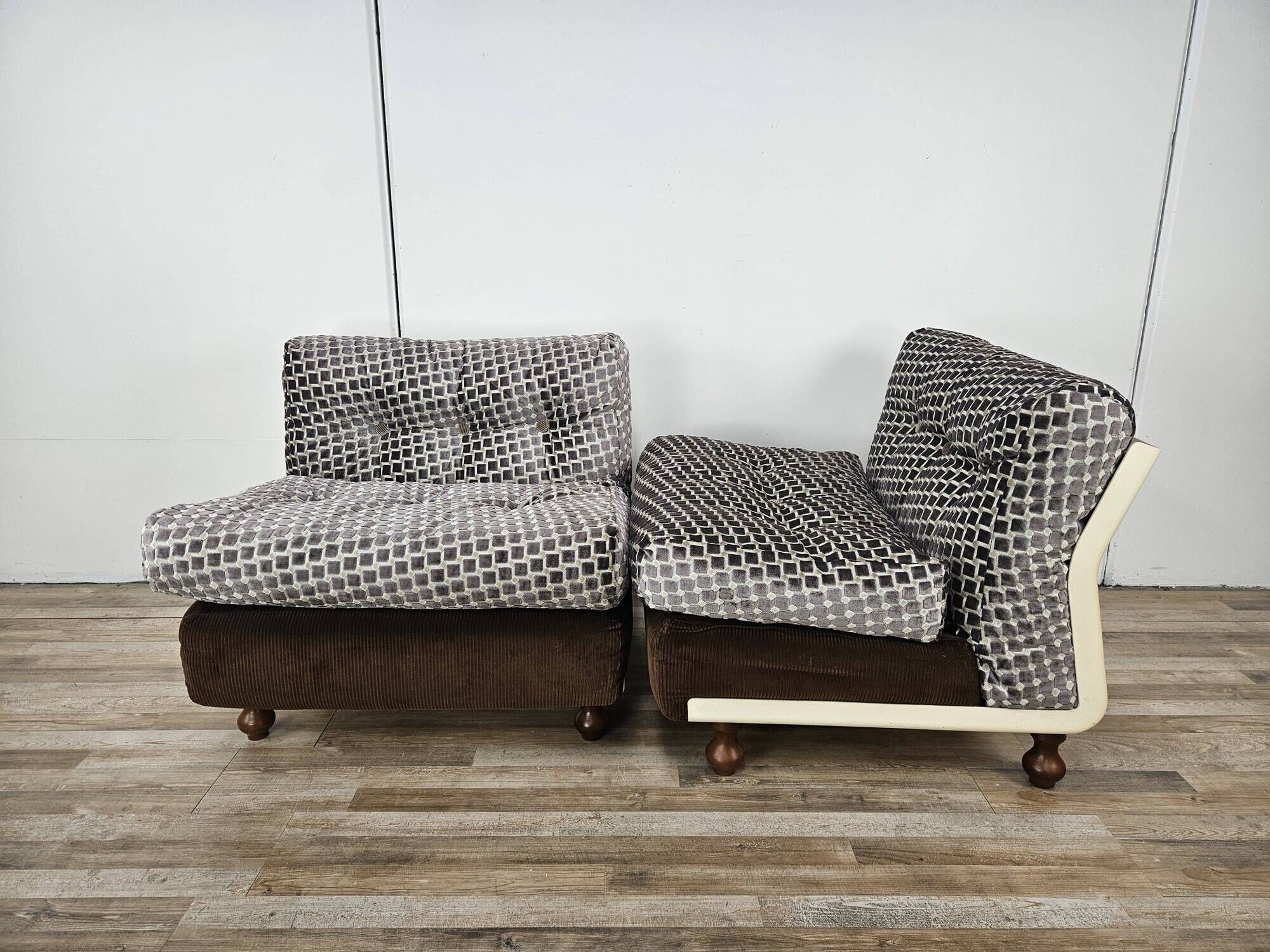 Quatre fauteuils Amanta de Mario Bellini pour C&B Italia, années 1970