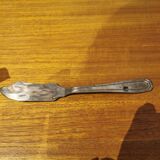 Silver metal cake service