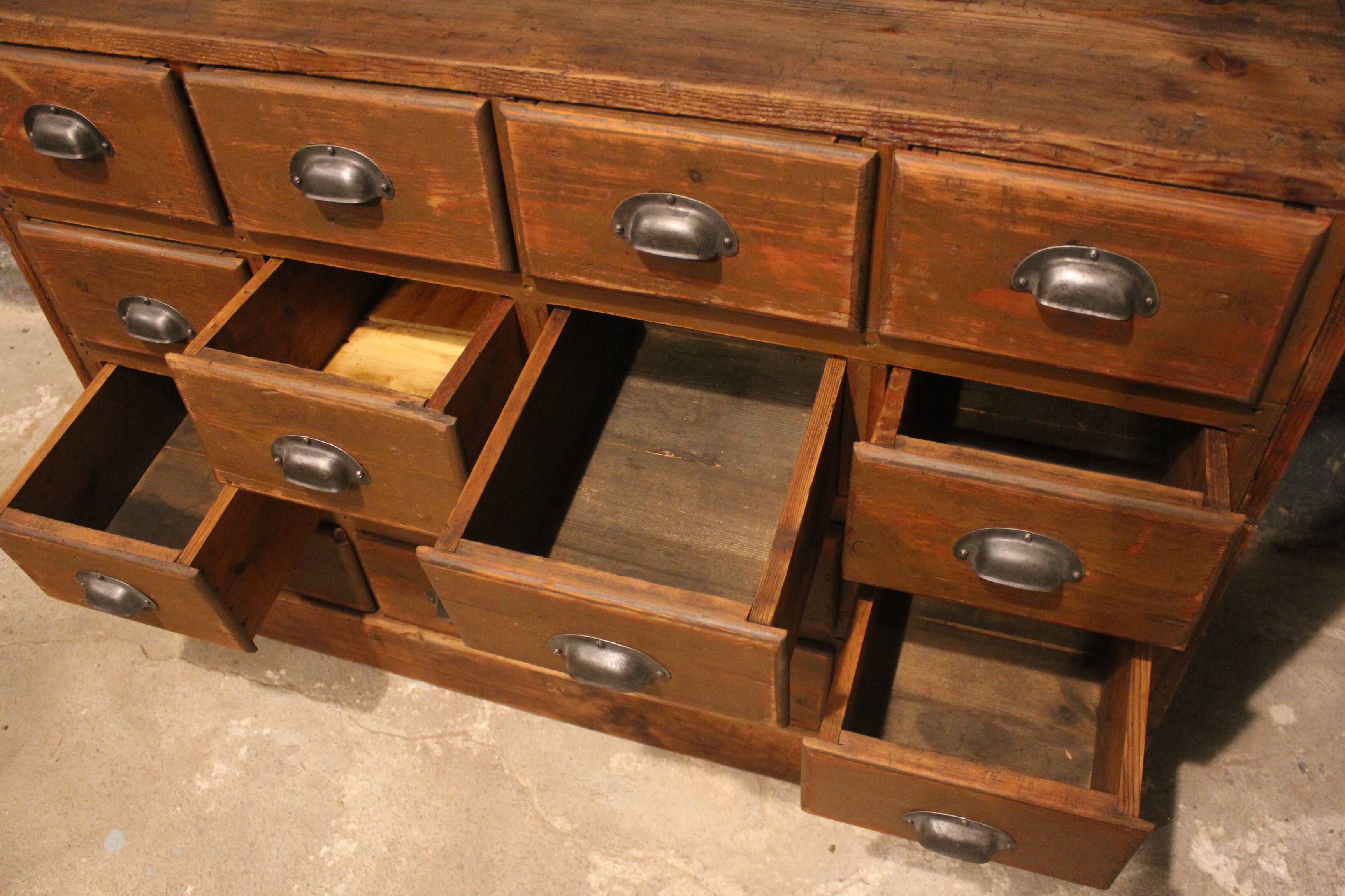 16-drawer craft cabinet