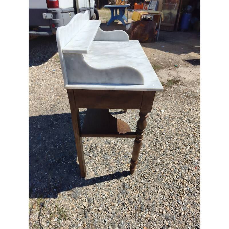 White marble dressing table