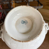 Soupière St-Amand A.Lebacqz & M.Bouchart modèle Rocaille