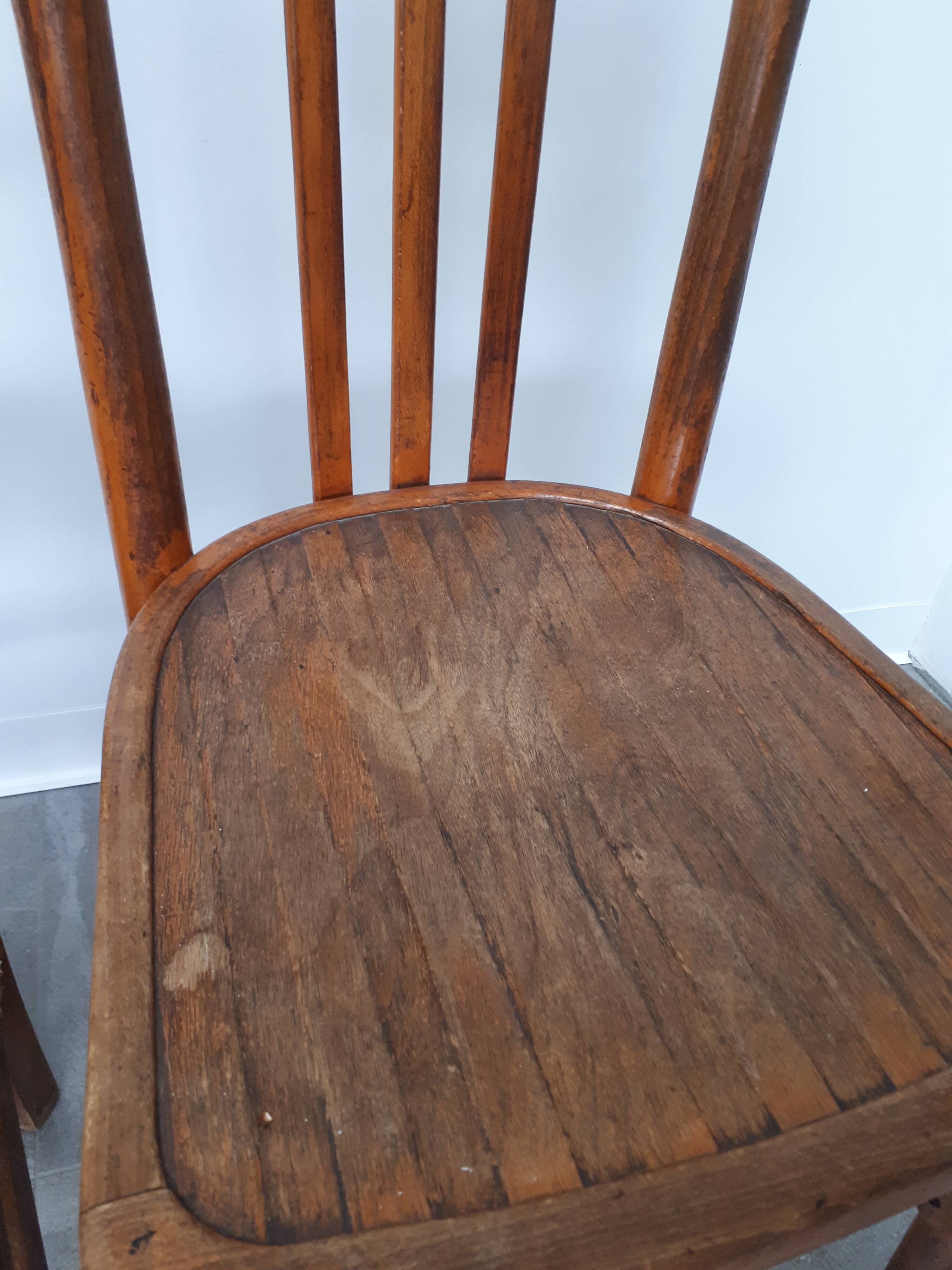 Set of 4 bistro chairs