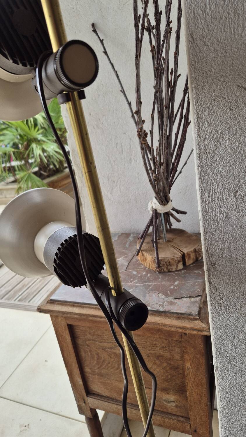 1960s spotlight floor lamp