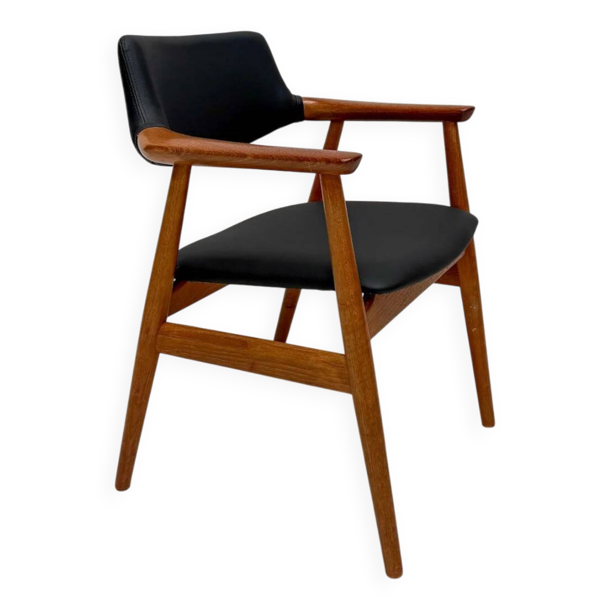 1960s Danish mid-century teak armchair ‘GM11’ by Svend Åge Eriksen for Glostrup Møbelfabrik