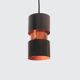 Paire de suspensions vintage by Jo Hammerborg