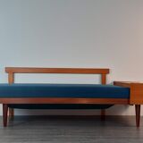 Vintage Norwegian daybed sofa, Restored, 1970s