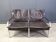 Leather sofa by Preben Fabricius and Jorgen Kastholm for Walter Knoll, 1960