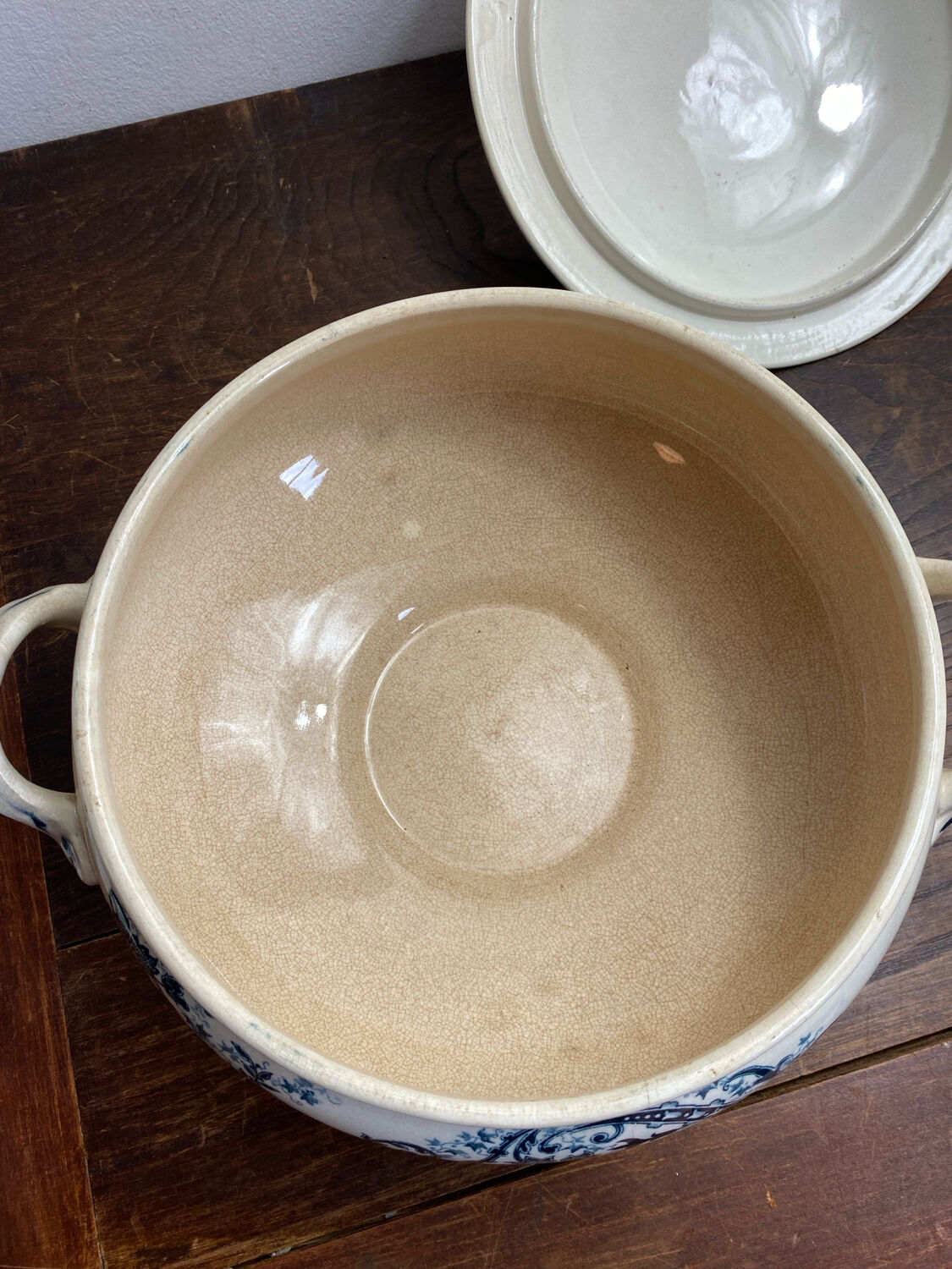 Soup tureen, ironstone, Sévigné, HB & Co.