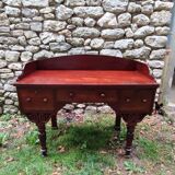 Bureau a caissons style colonial anglais