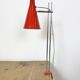 Vintage Red Table Lamp by Josef Hůrka for Lidokov, 1960s