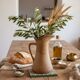 Vintage Ceramic Jug – Handmade Terracotta