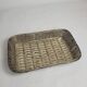 Silver metal basket