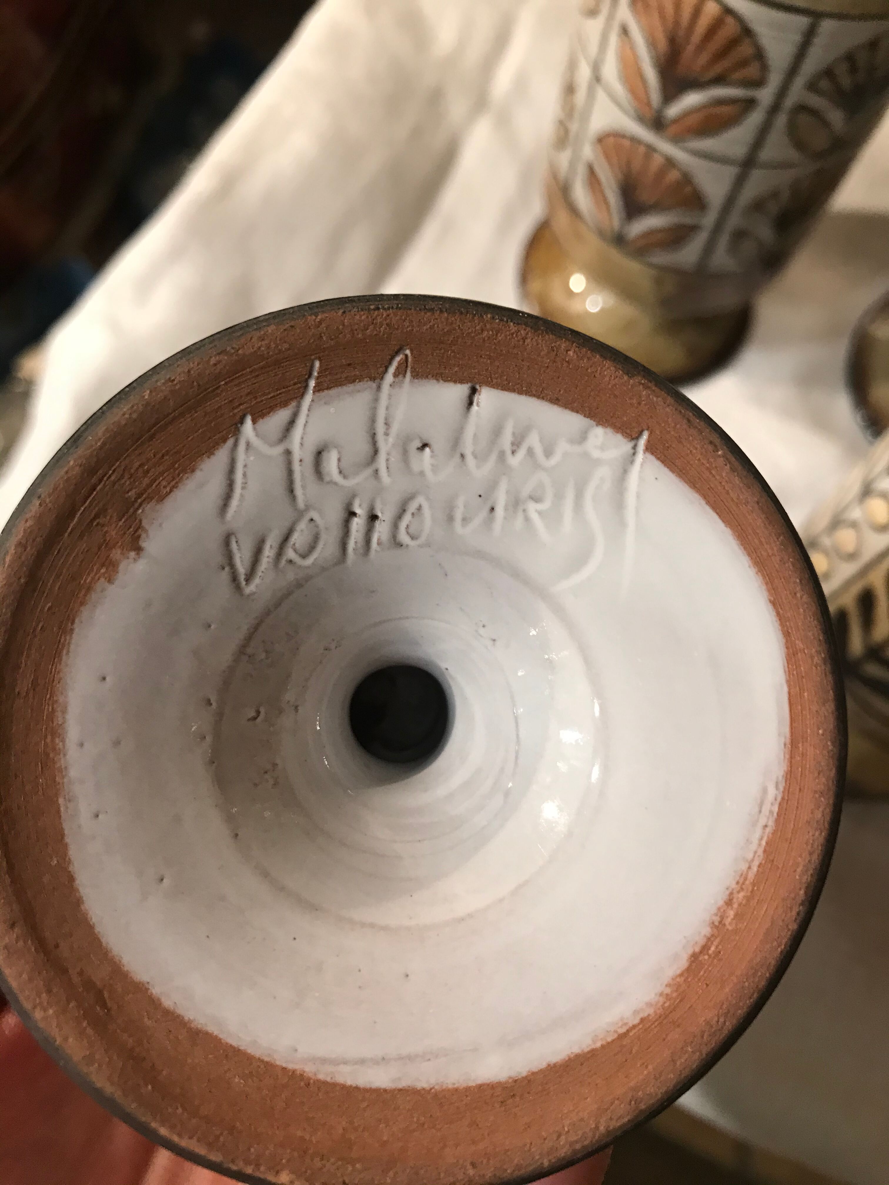 Série de 6 mugs Vallauris Malarmey