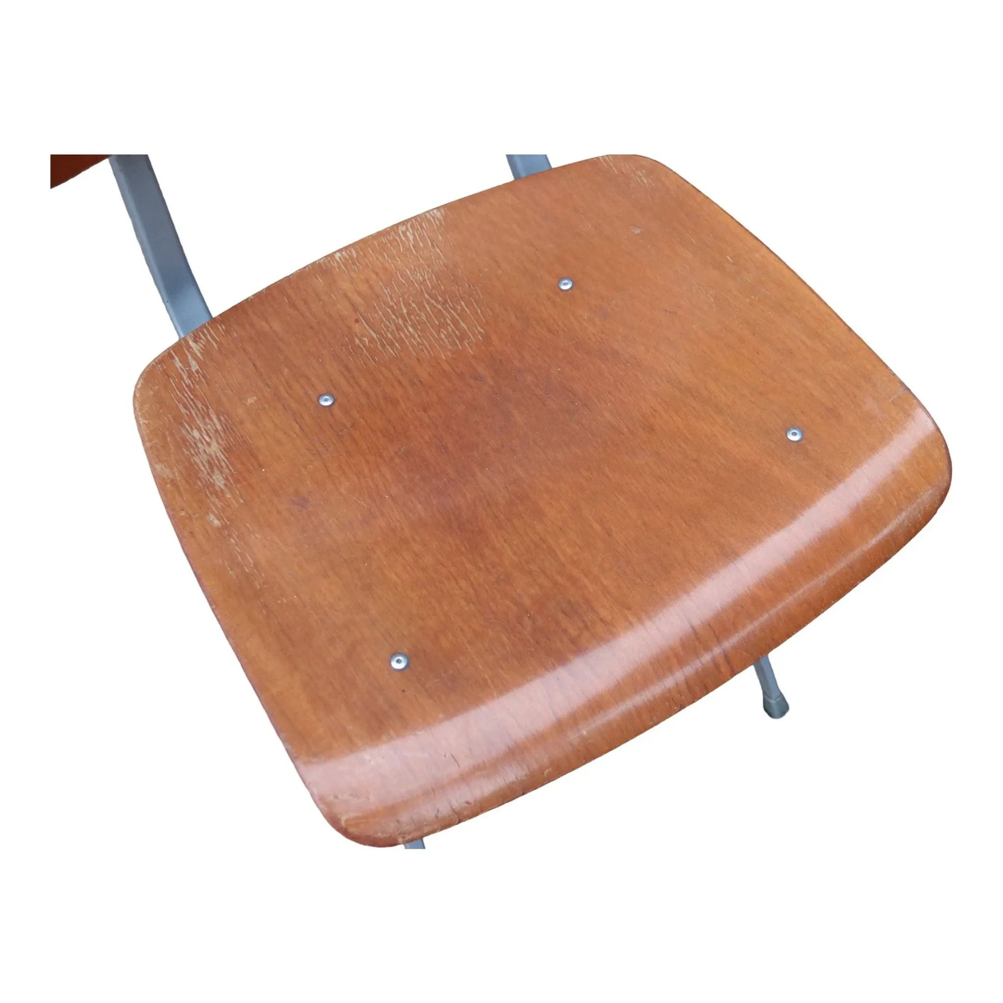 Set of 2 Friso Kramer Result chairs – Ahrend de Cirkel, grey, 1960s