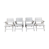 Set de 4 chaises pliantes R. Gleizes