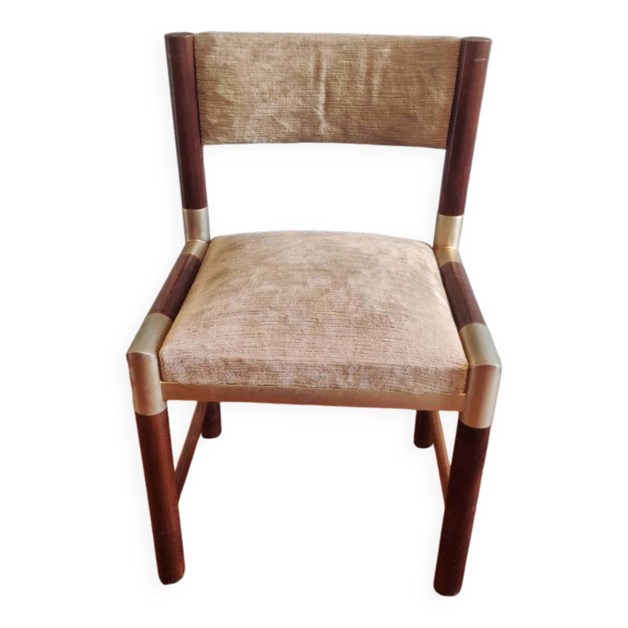 Set of 4 chairs by Pierre Jolliet from the 1970s.