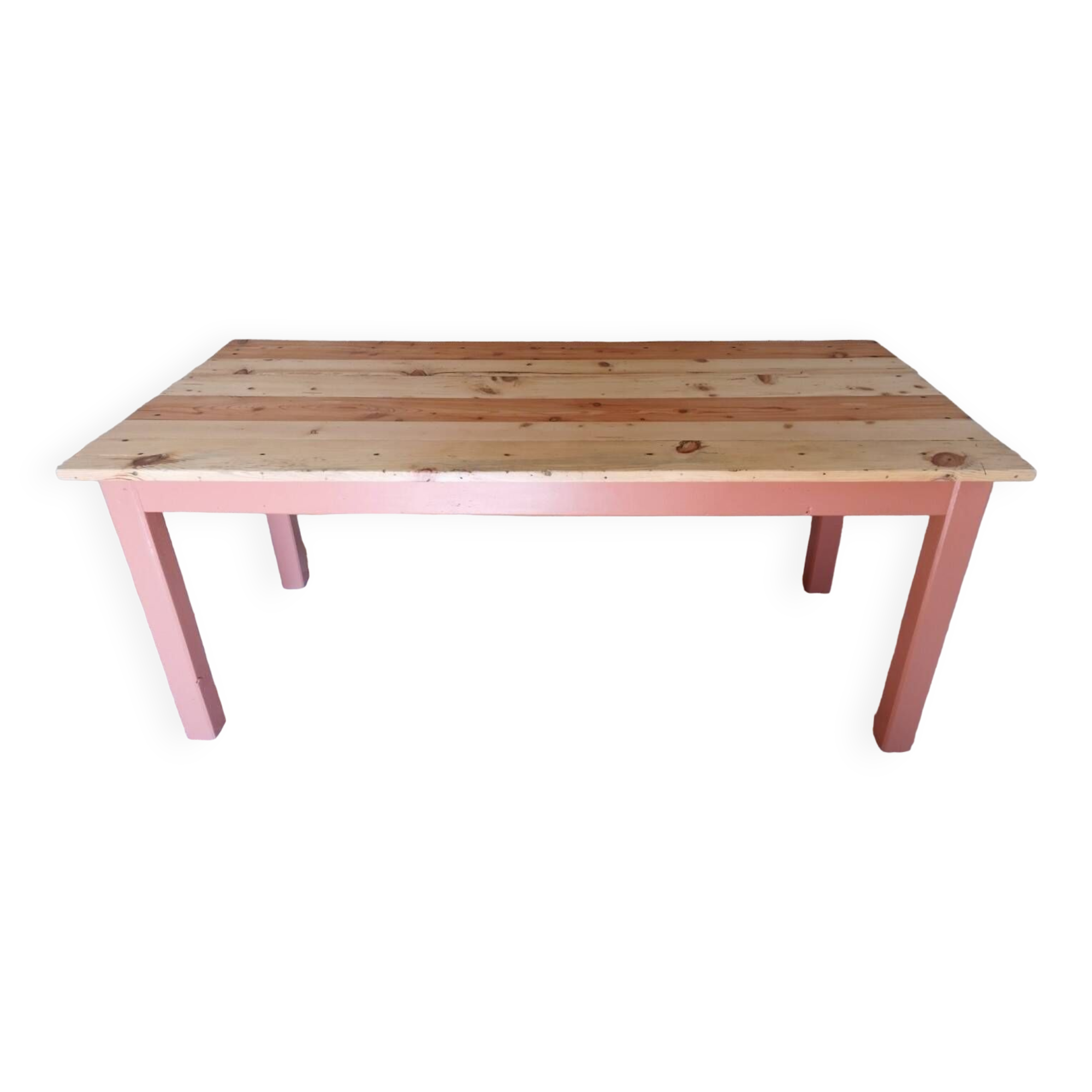 Terracotta farm table