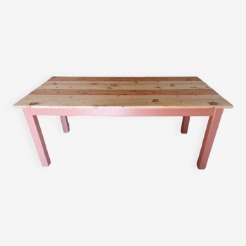 Terracotta farm table