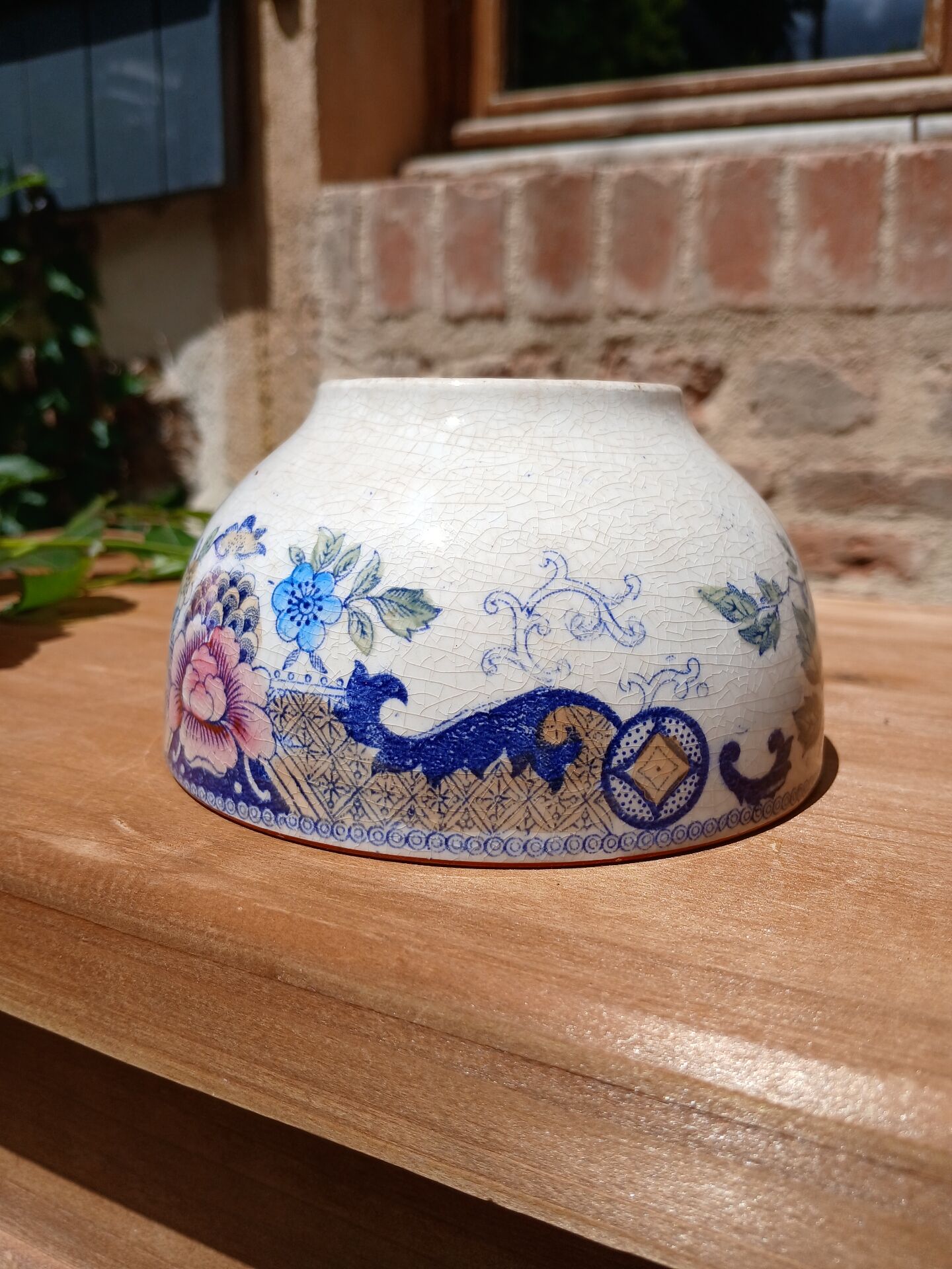 Antique ironstone cup