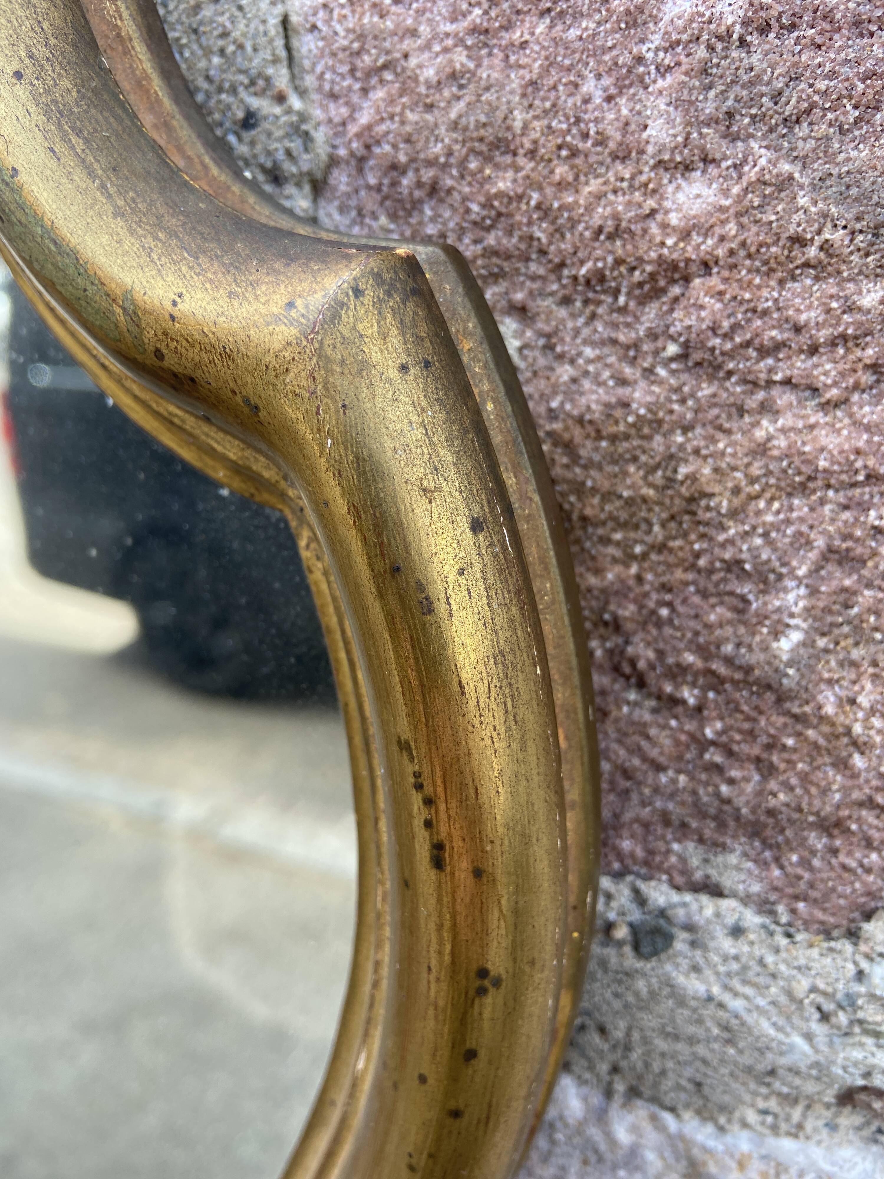 Mirror 1960 gilded wood Louis XV