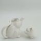 Théière chat en porcelaine année 70