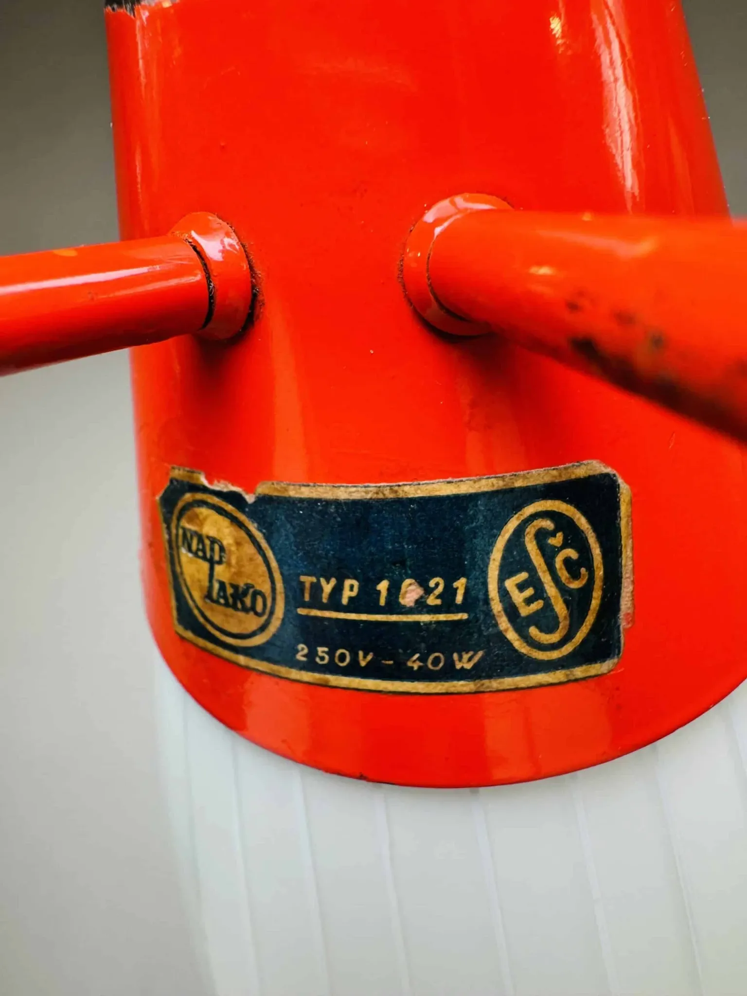 Model 1621 Desk Lamp By Josef Hurka For Napako, Czechoslovakia, 1950S