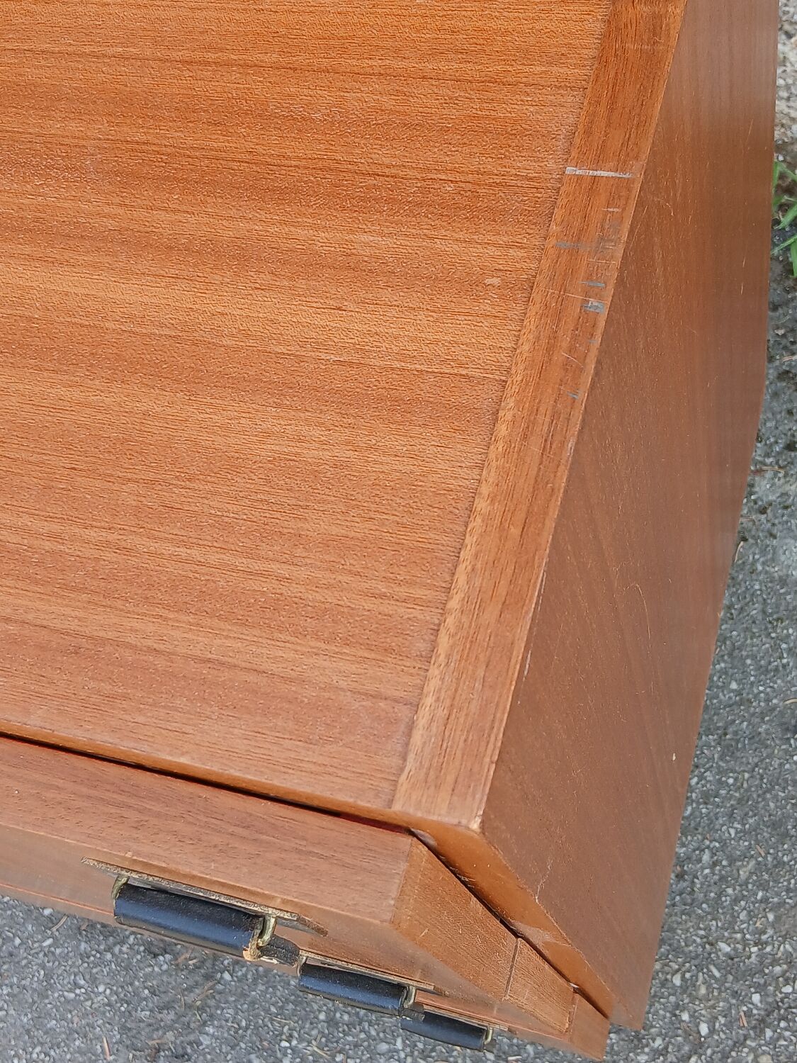 Commode Scandinave en teck, années 60