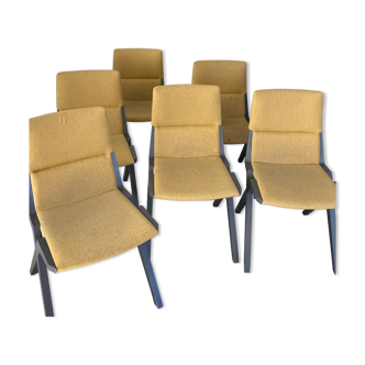 6 chairs Roche Bobois