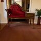 Banquette baroque vintage / banc téléphone / chaise avec petite table