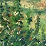 Oil painting “The Haystacks”