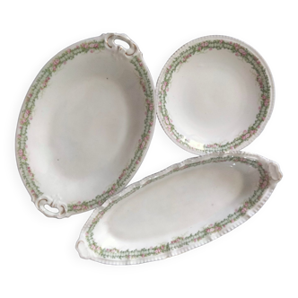 Set of 3 dishes