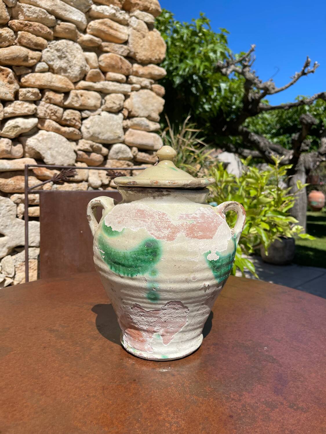 Terracotta jar from the 1920s.
