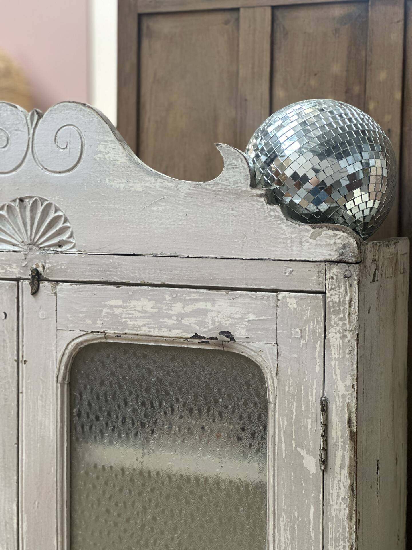 Small antique wardrobe