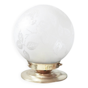 Lampe à poser en verre