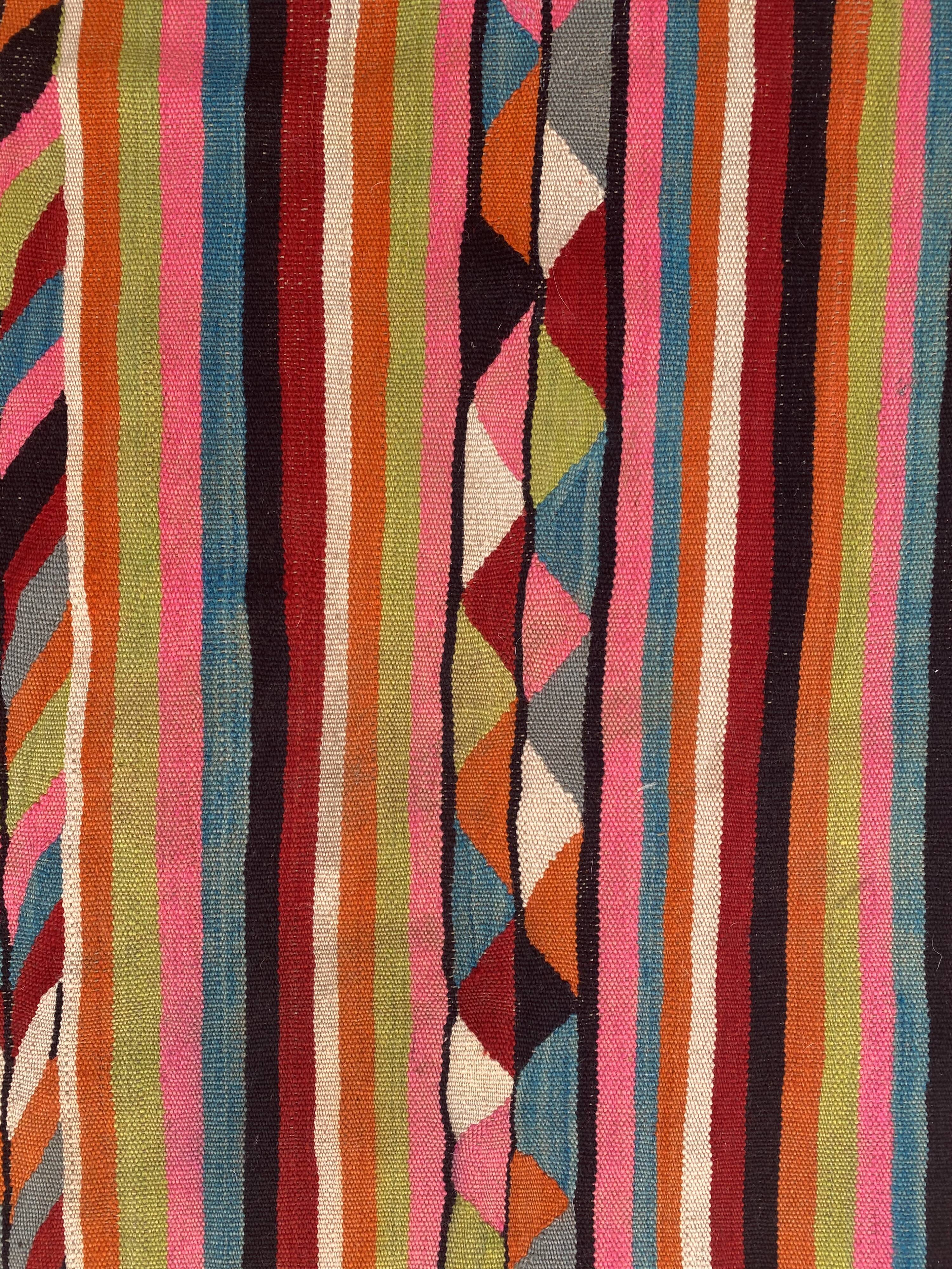 Very beautiful large old Kilim of Morocco 136x216 cm