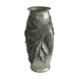 Vase étain