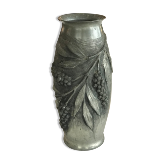 Tin vase