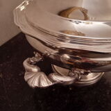 Silver metal soup
