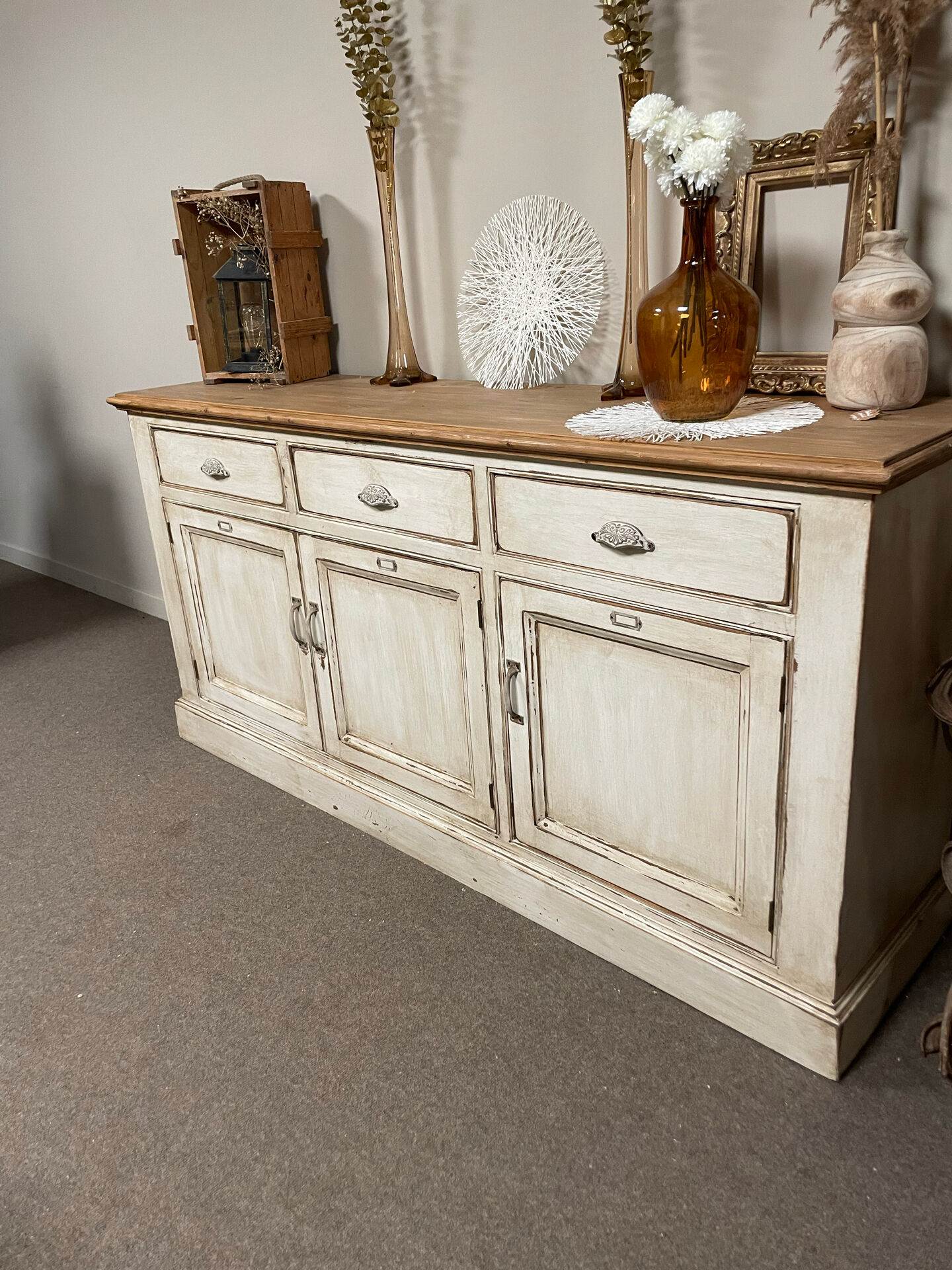 Wooden sideboard