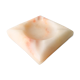 Pink marble ashtray