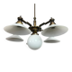 Large cubist chandelier