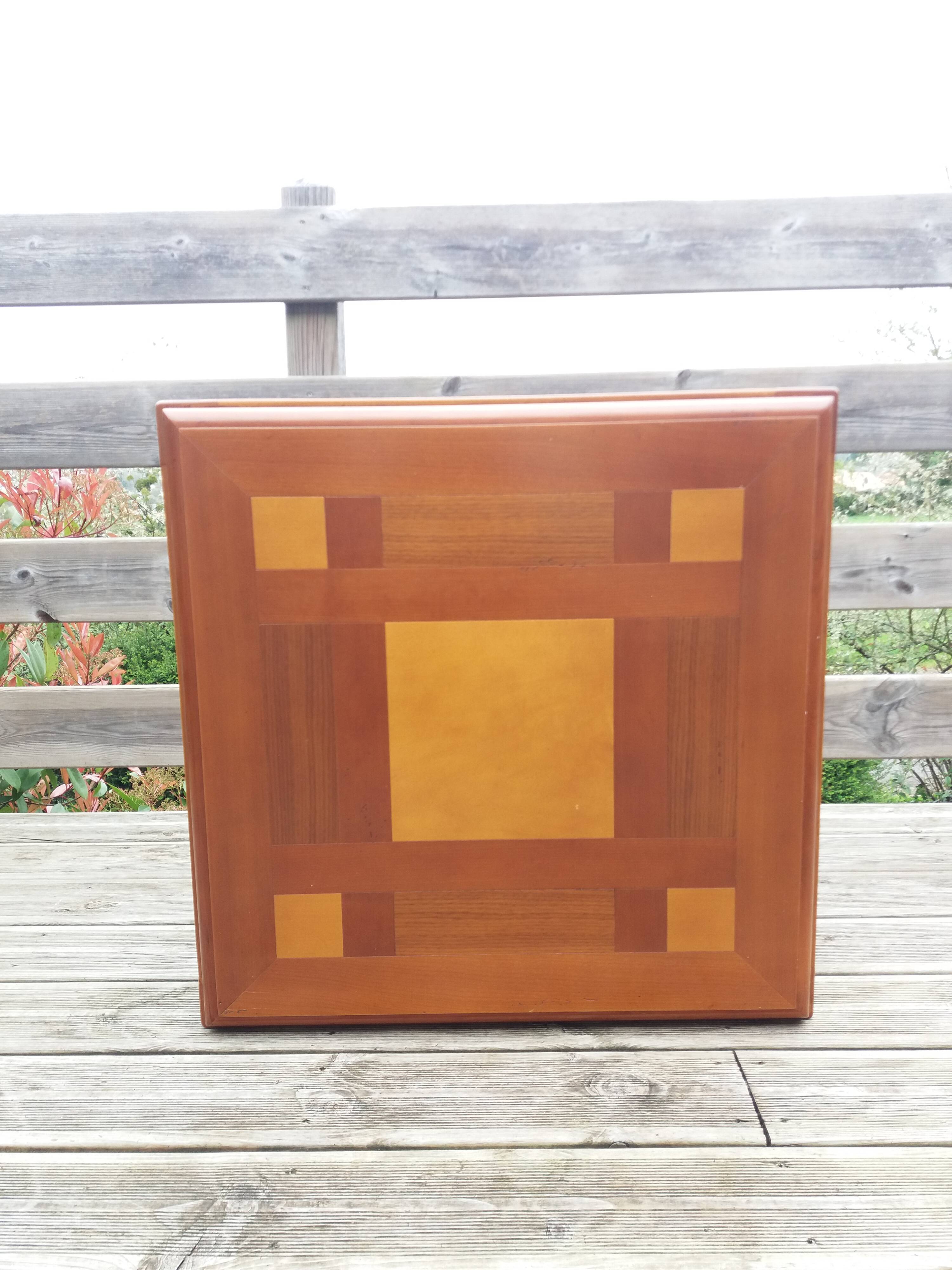 Square coffee table