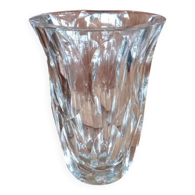 Ancien grand vase cristal Saint Louis