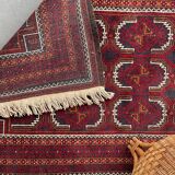 Artisanal orient rug pure vintage wool - 102cm x 204cm
