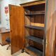 Empire Armoire in Walnut Veneer & Brass, Vienna, 1815